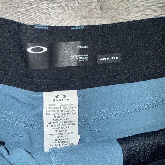 Oakley Mens Hybrid Shorts 5 Pockets Size 33 Regular Fit 9” Inseam - Picture 4 of 5